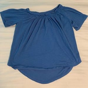 Loft off the shoulder top